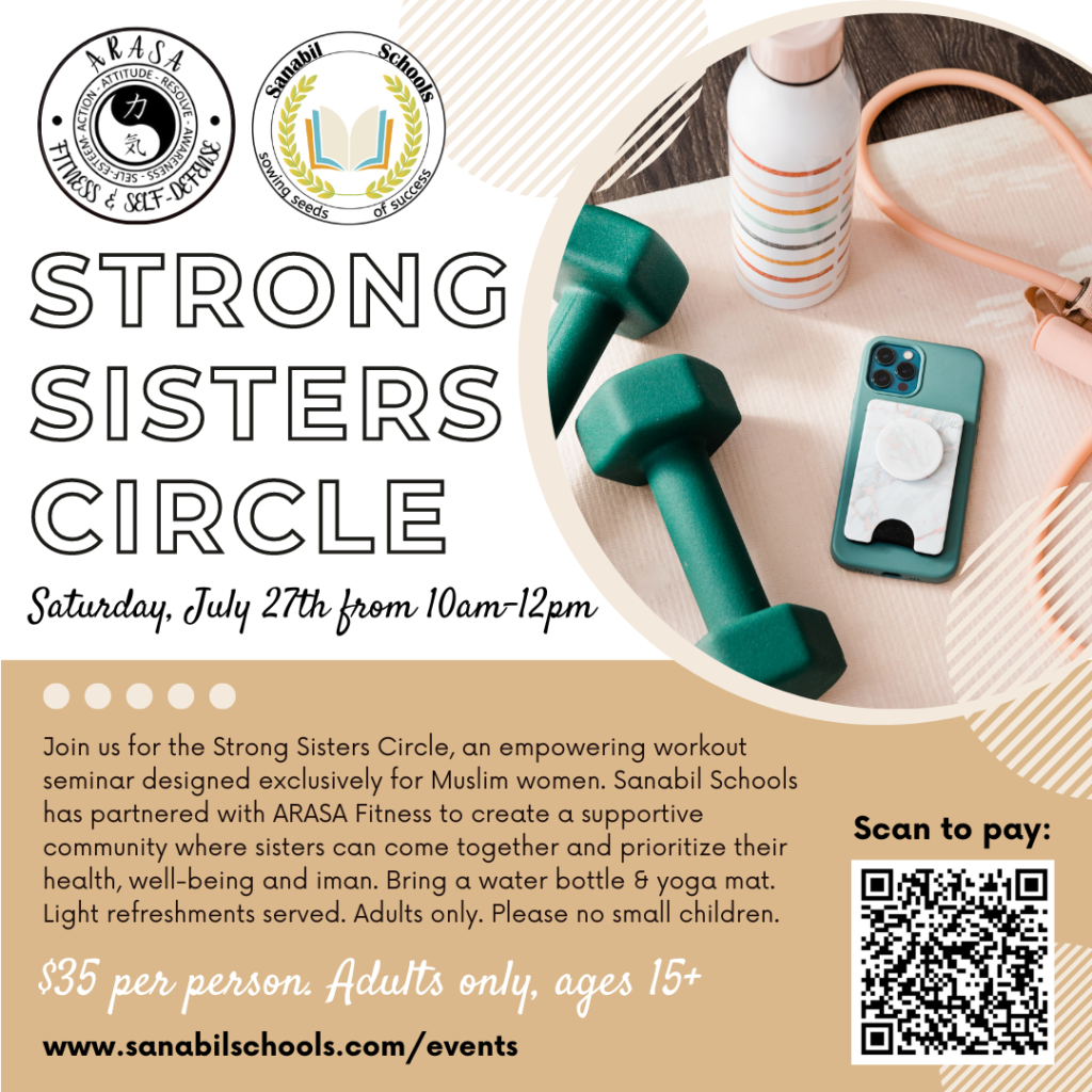 Strong Sisters Circle - Hosted by ARASA Fitness and Sanabil Schools